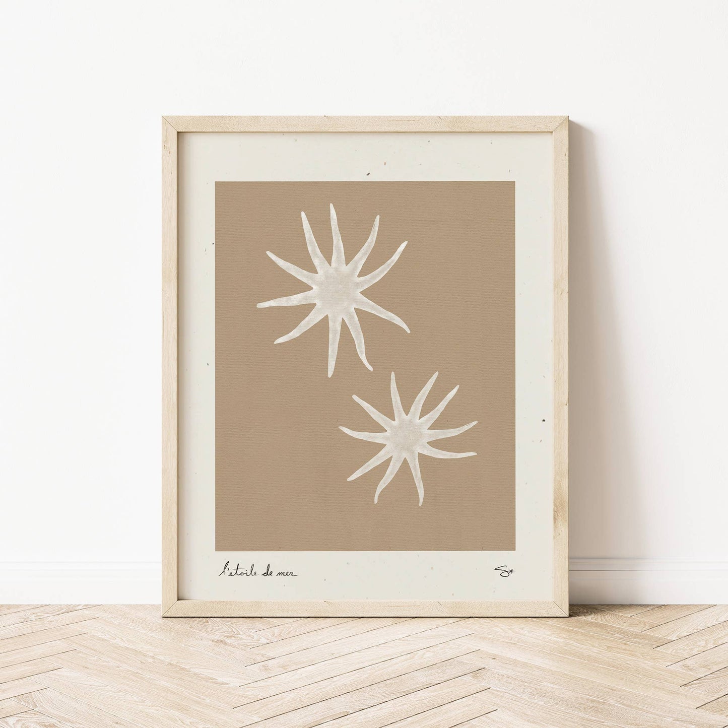 Sea Star 1 | Seashell Art Print