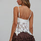 Betty Lace Crochet Cami Top