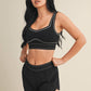 Lily Contrast Thread Sports Bra