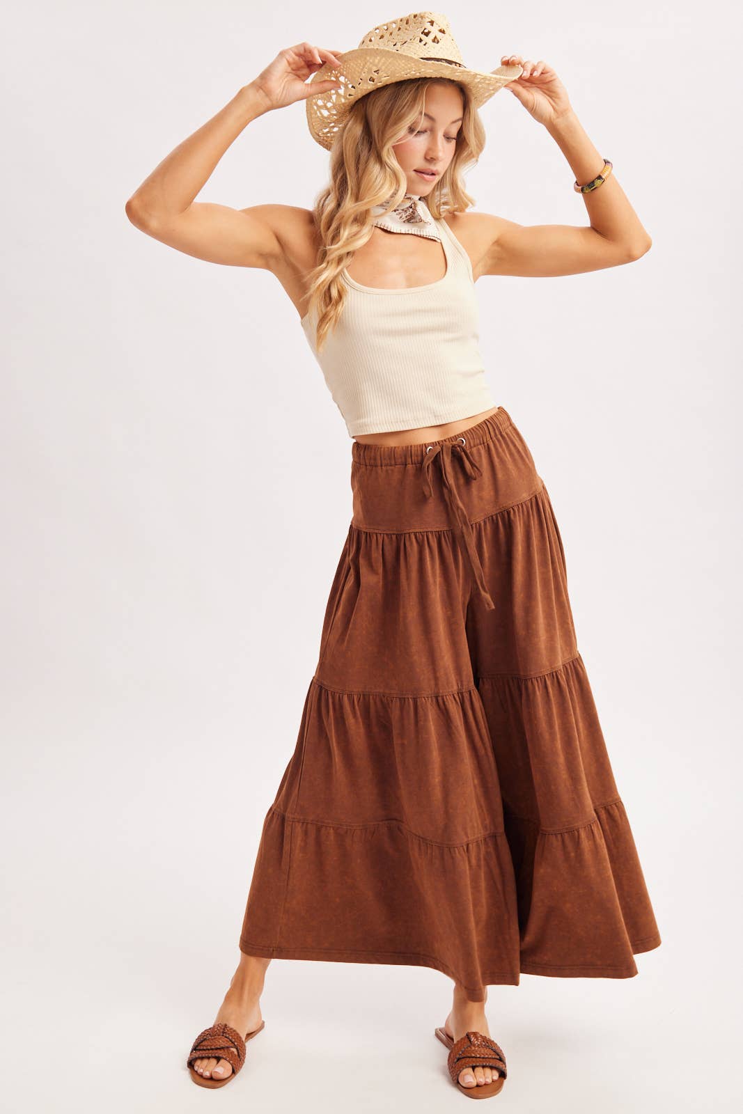 Raye Boho Cropped Pants