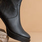 The Alexandra Black | Platform Ankle Boots