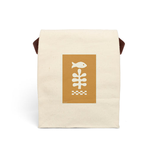 Fish Sticks Canvas Lunch Bag