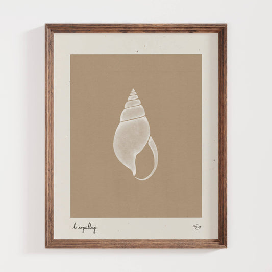 Sea Shell 2 | Seashell Art Print