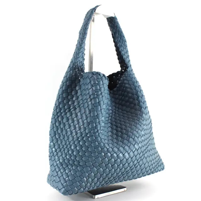 Marlowe Woven Hobo Bag W/Cosmetic Pouch