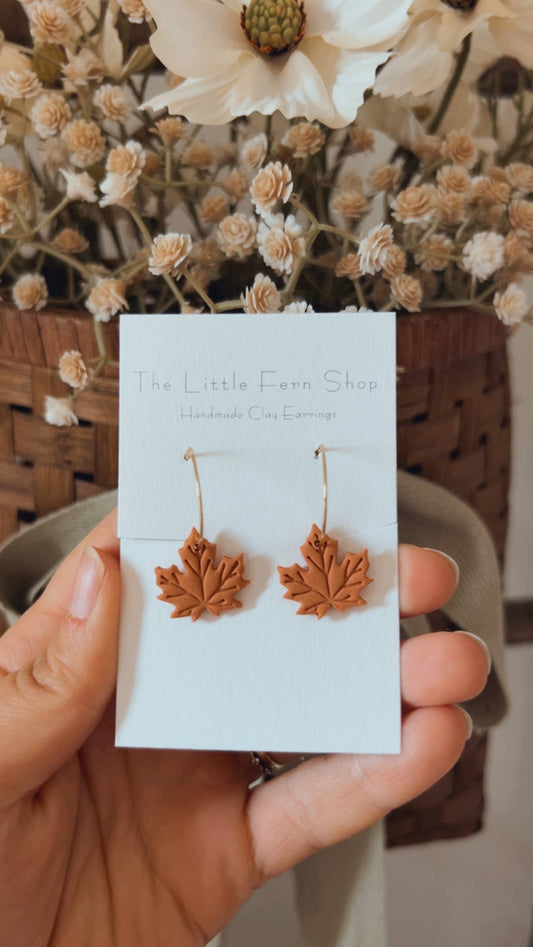 Maple Leaf Hoops