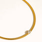 Olwen 18K Gold Non-Tarnish Marquise CZ Snake Chain Choker