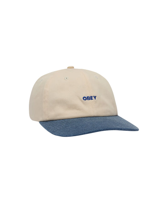 Obey 2 Tone Bold 6 Panel Strapback