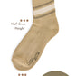 Womens Half-Crew Socks 2-Pack, Chill Pill Stripe Set