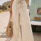 Marley Relaxed Drawstring Wide Leg Pants