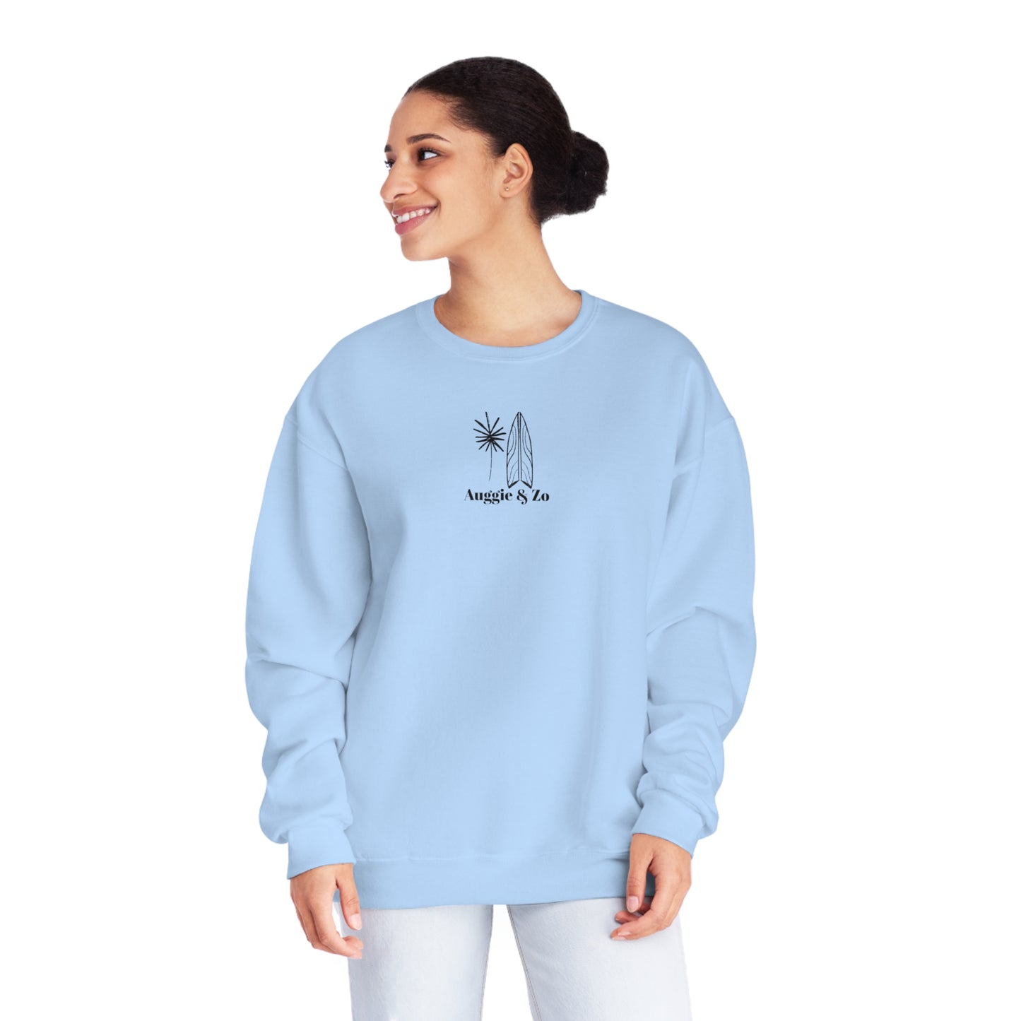 Surf Vibes Unisex Crewneck Sweatshirt