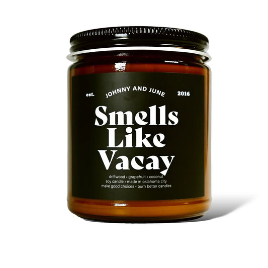 Smells Like Vacay 8oz Soy Candle