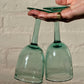 Artisan Made Wine Glass - Handblown, Recycled Glass
