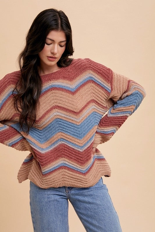 Tillie Zig-Zag Sweater