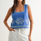 Cora Embroidered Tank