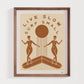 Live Slow Surf Small | Surf Art Print