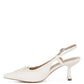 Danvers Kitten Heel Pointy Slingbacks