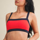 Sierra Contrast Block Sports Bra