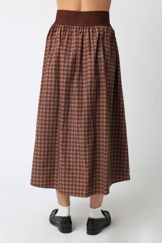 Bella Gingham Skirt