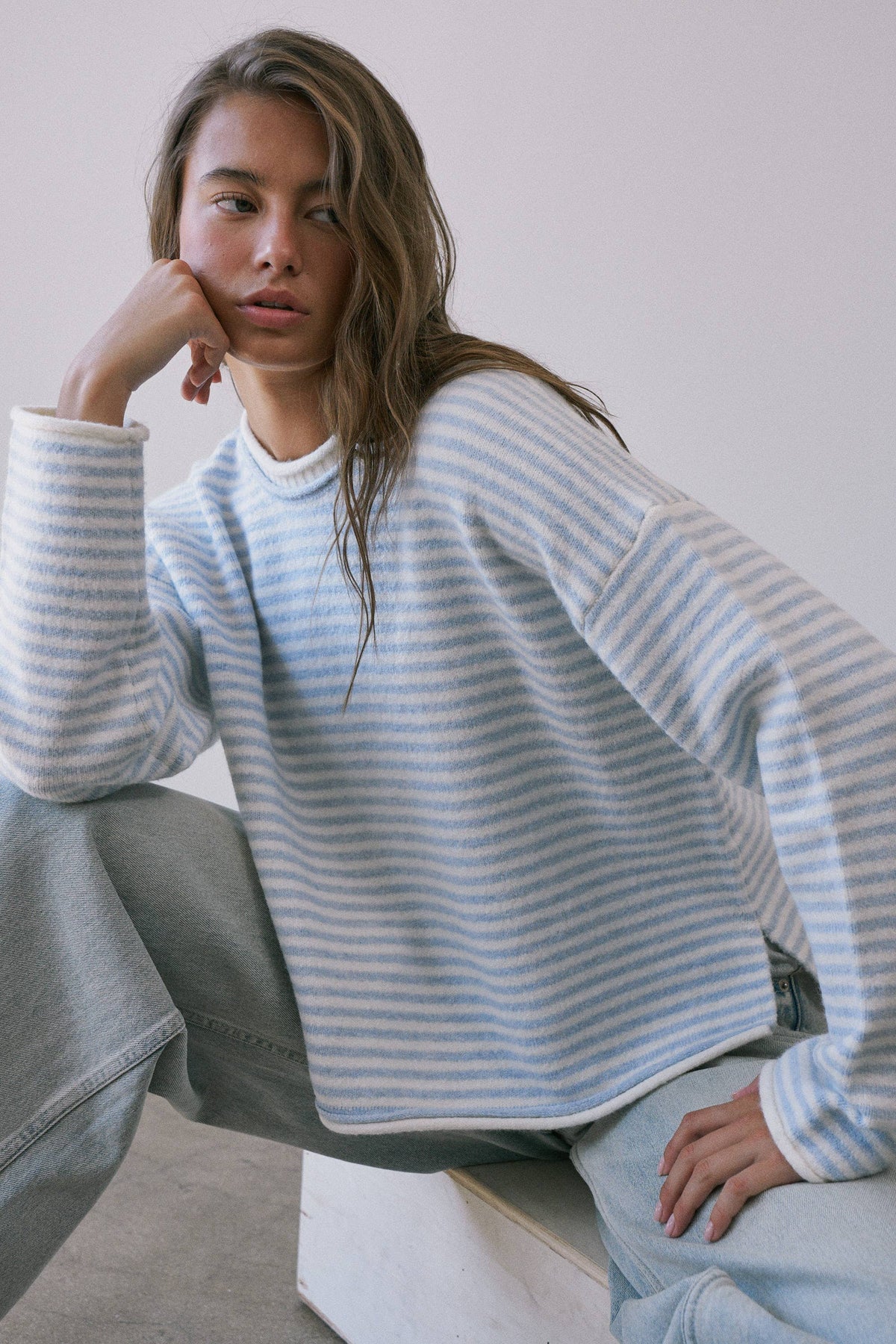 Willow Layered Roll Neck Sweater