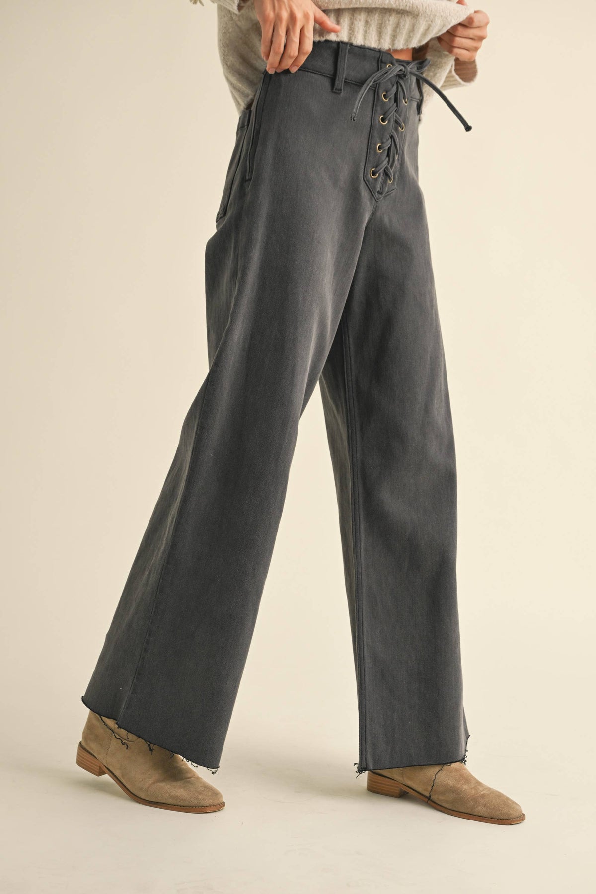 Day Trip Lace-Up Pants