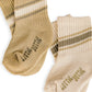 Baby/Toddler Half-Crew Socks 2-Pack, Chill Pill Stripe Set