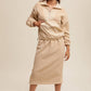 Janie Fleece Midi Skirt