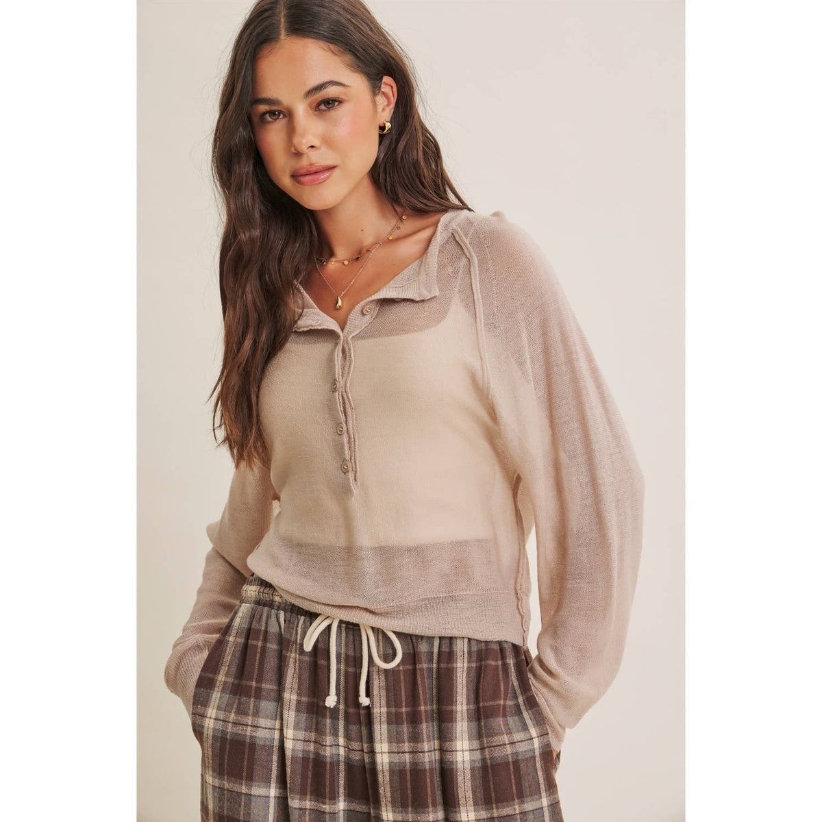 Morning Layer Henley Top
