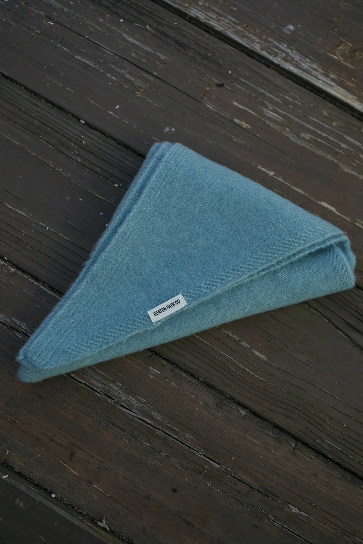 Scarf Triangle - Soft Blue
