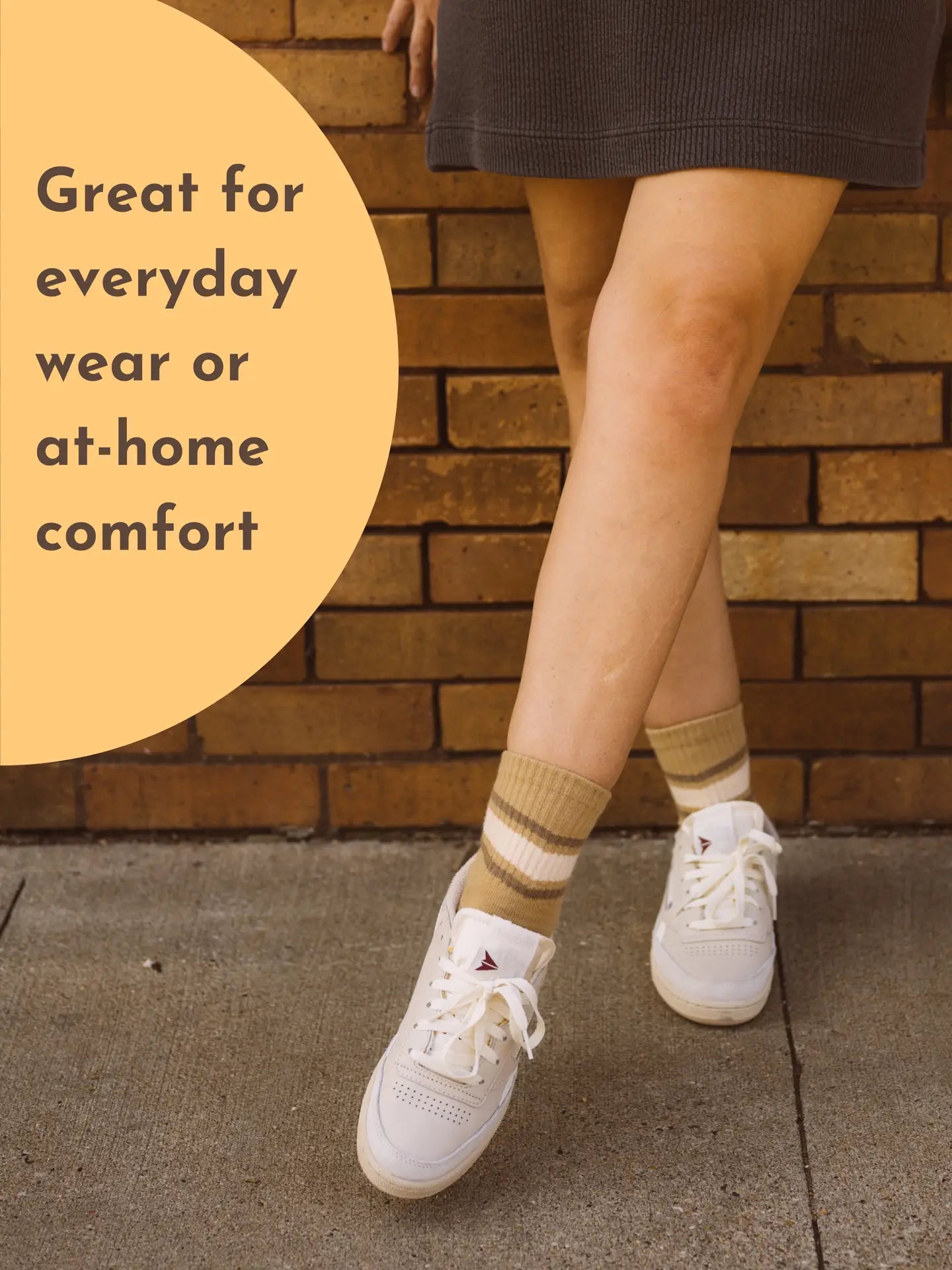 Womens Half-Crew Socks 2-Pack, Chill Pill Stripe Set