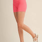 Paloma Gingham Print Biker Shorts