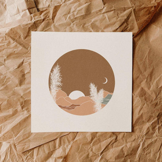 Dusk Print