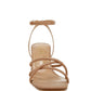 Alyona Low Block Heel Strappy Sandals