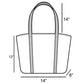 Mel Vegan Leather Bucket Bag