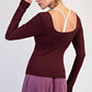 First Light Recycled Blend Long Sleeve Top