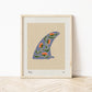 Fin Garden 3 | Surf Inspired Print