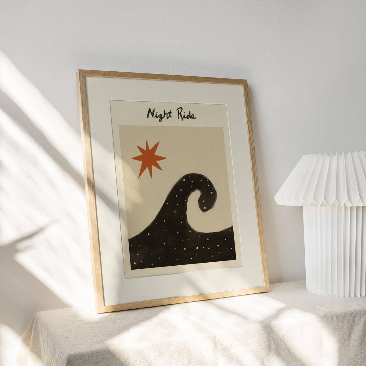 Night Ride | Ocean Art Print