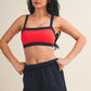 Sierra Contrast Block Sports Bra