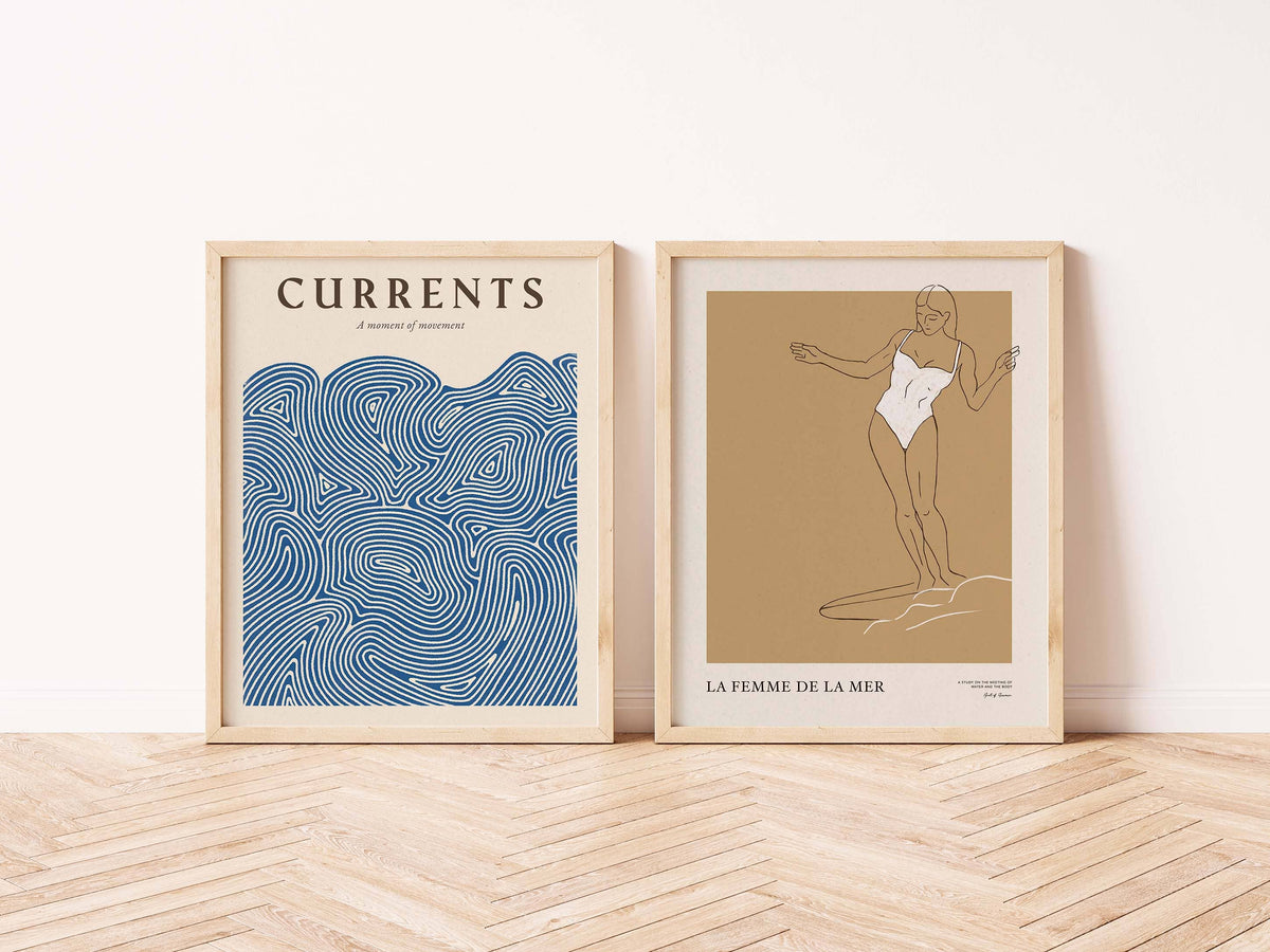 Currents | Ocean Art Print