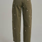 Kristin Embroidered Relaxed Pants