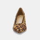 McCartney Faux Suede Leopard Point Toe Pumps