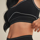 Lily Contrast Thread Sports Bra