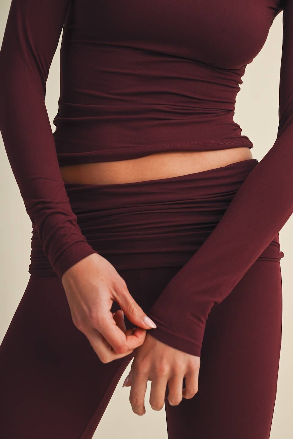 Madelyn Soft Knit Jersey Long Sleeve Tee