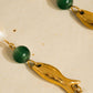 Palermo 18K Gold Non-Tarnish Freshwater Pearl Fish Earrings