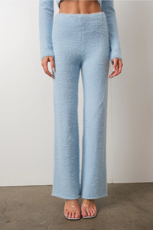 Loretta Fuzzy Knit Pants