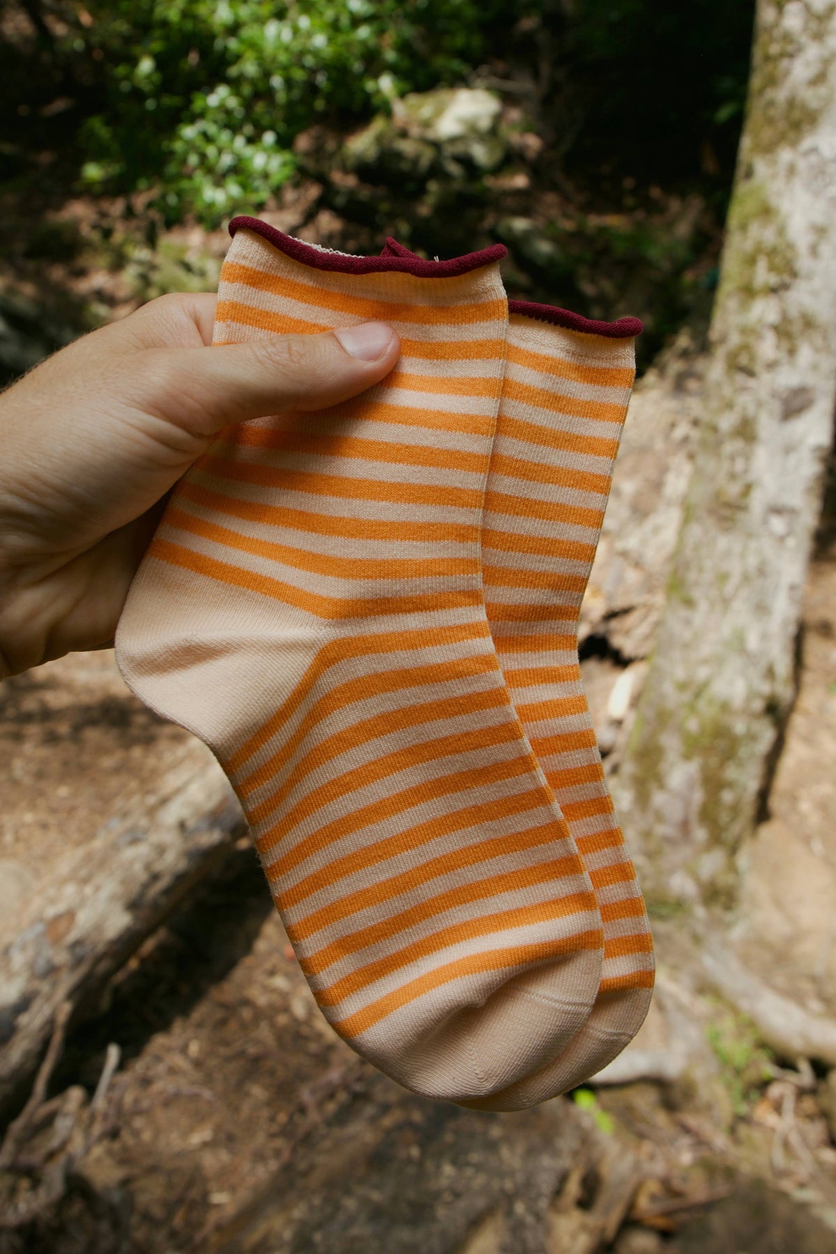 Canyon Glow Striped Socks