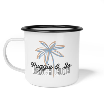 Beach Club Enamel Camp Cup