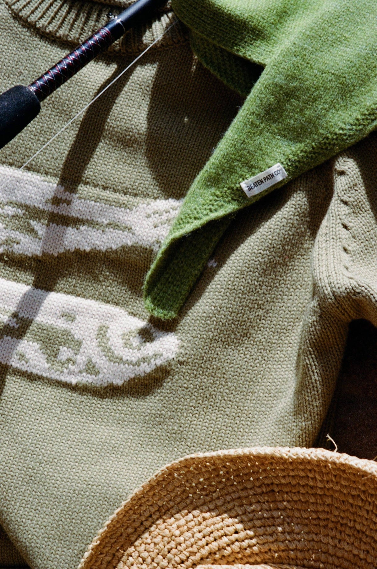 Scarf Triangle - Lime