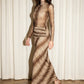 Samantha Bodysuit & Maxi Skirt Set