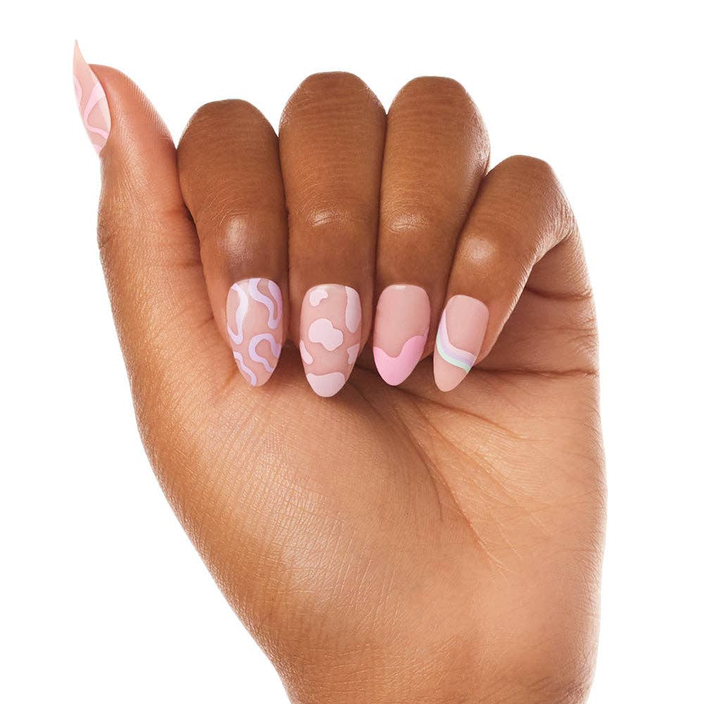 Wild Card Press-On Nails | Almond
