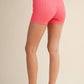 Paloma Gingham Print Biker Shorts